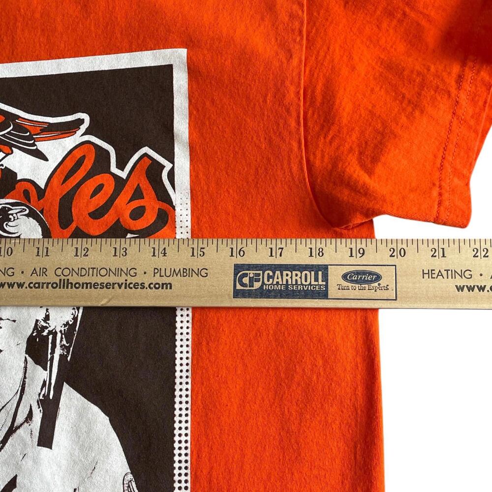 Baltimore Orioles Jackson Holliday SGA Shirt Medium Orange 2024 Debut Tee CLEAN! - Picture 6 of 7